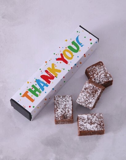 Thank You Brownie Box - Product image