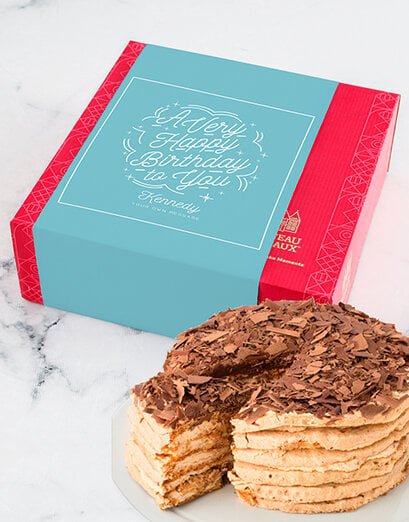 Personalised Chateau Gateau Birthday Cake - Product image