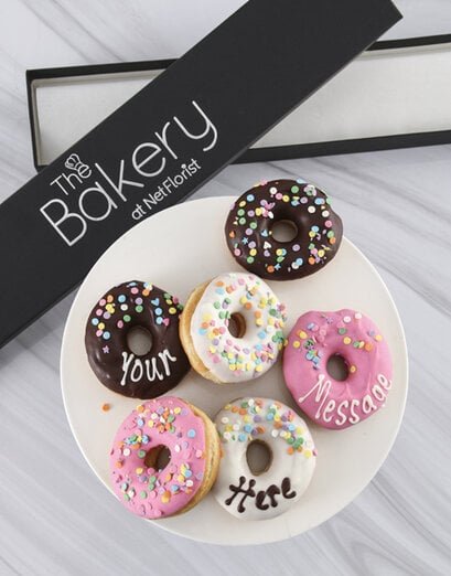 Personalised Delicious Doughnut Box - Product image
