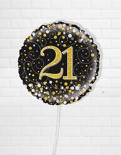 Terrific Twenty First Birthday Balloon - Product image