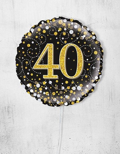 Fantastic Fortieth Birthday Balloon - Product image