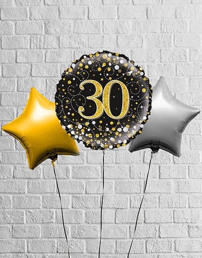 Stellar 30 Birthday Balloon Set - Product image