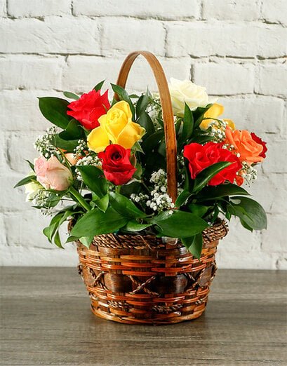 Country Mixed Rose Display - Product image