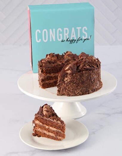 Chateau Gateaux Congratulatory Cake