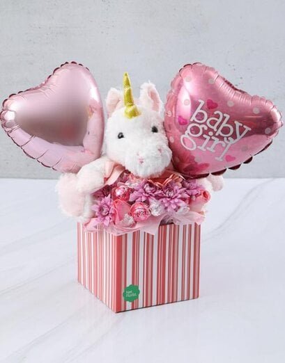 Baby Girl Unicorn Gift Box - Product image