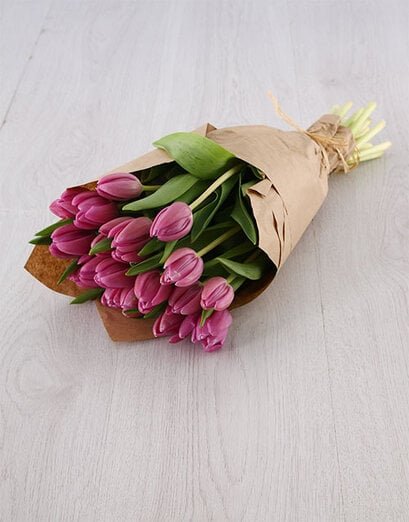 Purple Tulip Bouquet