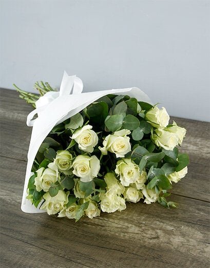 Bouquet of White Roses - Product image