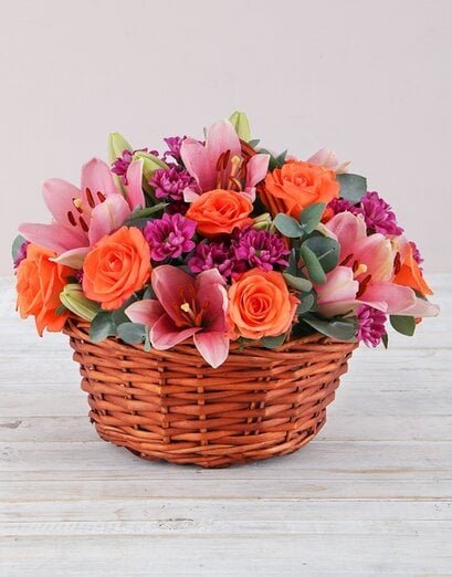 Joy To The World Basket