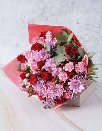 Pretty In Pink Mixed Flowers - Product image