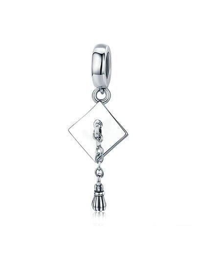 Graduation Hat Dangle Charm - Product image