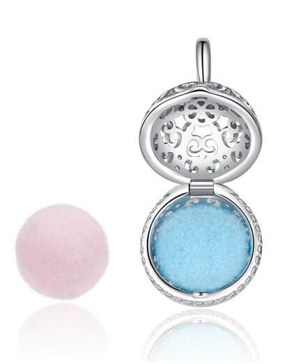 Filigree Perfume Locket Charm - Product image