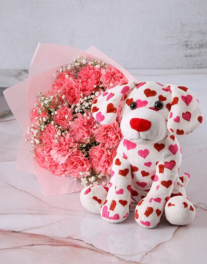 Precious Moments Pink Carnations - Product image