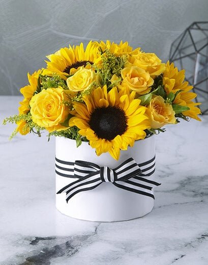 Sunflower and Lily Box - Product image