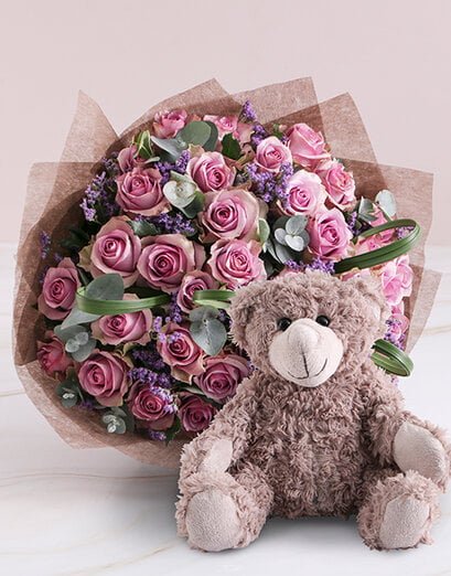 Lovely Lilac Rose Bouquet - Product image