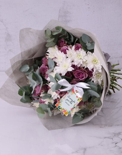Lilac Rose Sympathy Bouquet - Product image