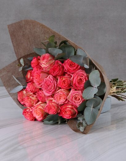 Vibrant Variegated Roses - Product image