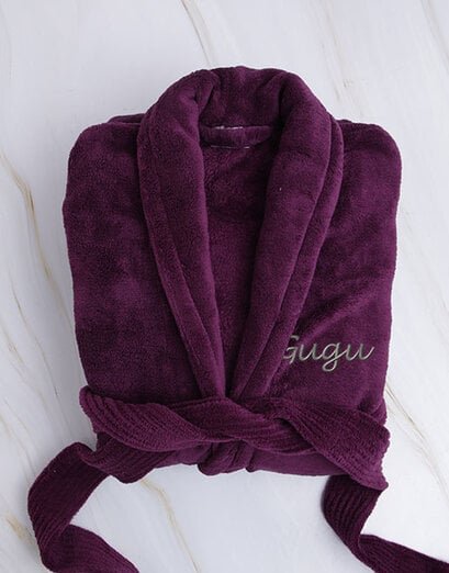 Personalised Purple Gown