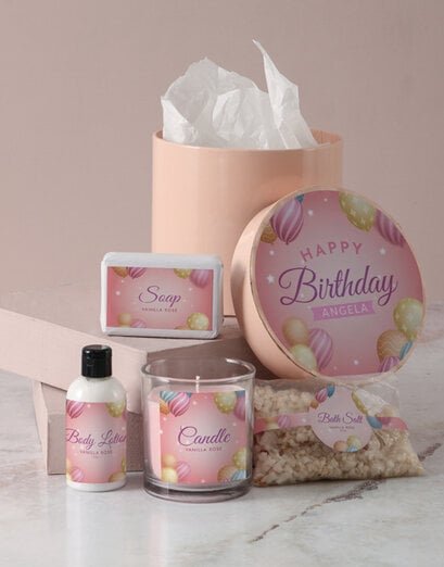 Personalised Birthday Girl Pamper Box - Product image