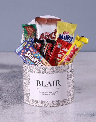 Personalised Laurel Proteas In Chocolate Box - Product image