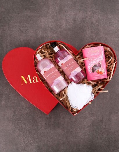 Personalised Heart Bath And Body Set - Product image
