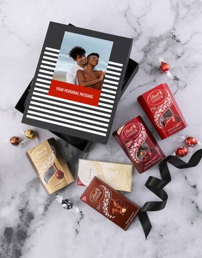 Personalised Lindt Photo Gift Box - Product image