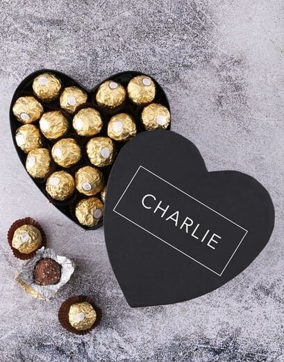 Personalised Ferrero Heart Keepsake Box - Product image