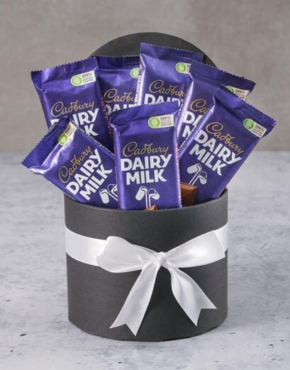 Delectable Cadbury Chocs Hat Box