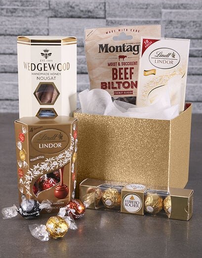 Golden Indulgence Birthday Treat Box - Product image