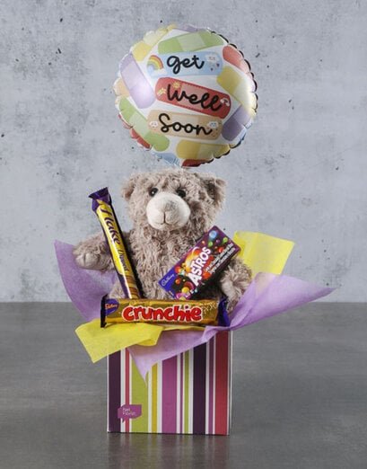 Chocolates and Cuddles Get Well Gift