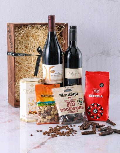 Beautiful Red Wine Duo Crate - Product image