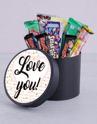 Love You Hat Box
