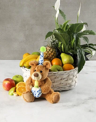 A Lily Birthday Fruit Hamper