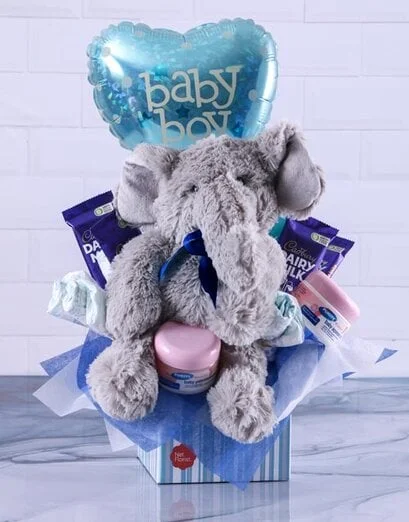 Baby Blue Balloon Box - Product image