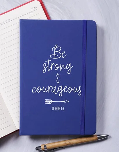 Be Srong And Courageous Journal - Product image