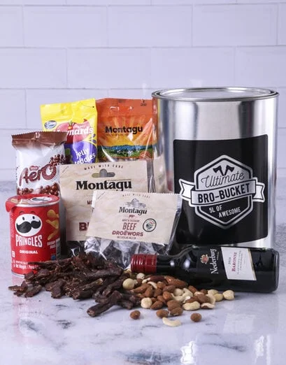 Biltong & Wine Bro Bucket - Product image
