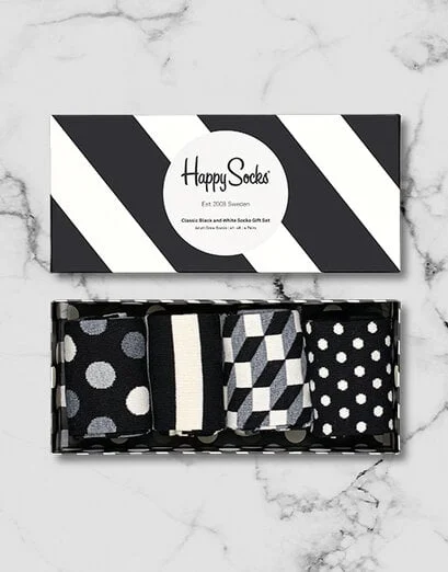 Black and White Happy Socks Giftbox - Product image
