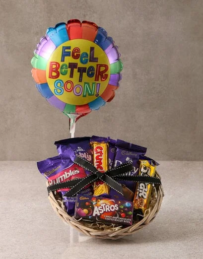 Cadbury Choc Get Well Basket - Product image