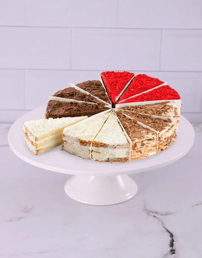 Chateau Gateaux Four Flavours Variety Cake - Product image