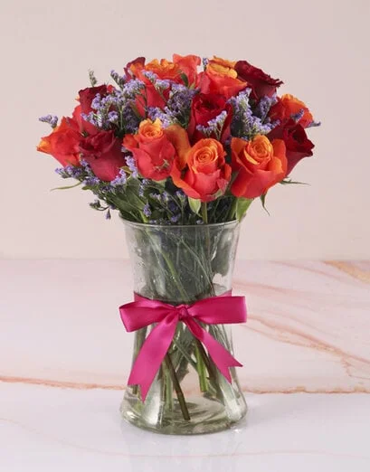 Cherry Brandy And Red Roses with Flair - Product image
