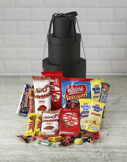 Choco Treat Hat Box Tower - Product image