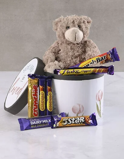 Chocolate Treats Teddy Box - Product image