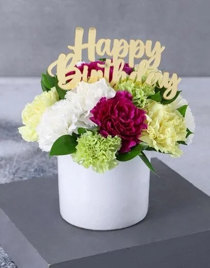 Classy And Colourful Carnations - Product image