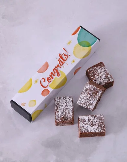 Congrats Brownie Box - Product image