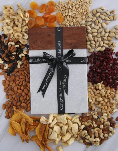 Congratulatory Snacks And Chopping Board - Product image