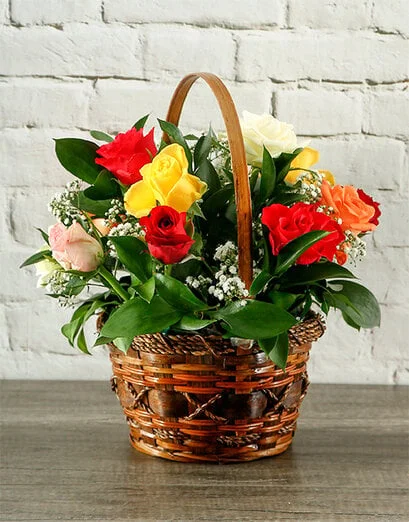 Country Mixed Rose Display - Product image