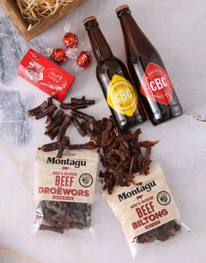 Craft Beer Biltong and Chocolate Box - Product image