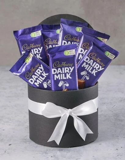 Delectable Cadbury Chocs Hat Box - Product image