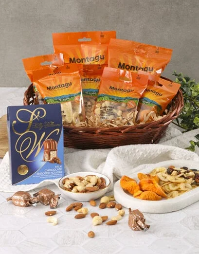 Delectable Joyous Taste Nibbles Basket - Product image