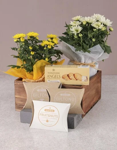 Duo of Chrysanthemum Gourmet Gift Set - Product image