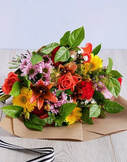 Eccentric Mixed Bloom Bouquet - Product image